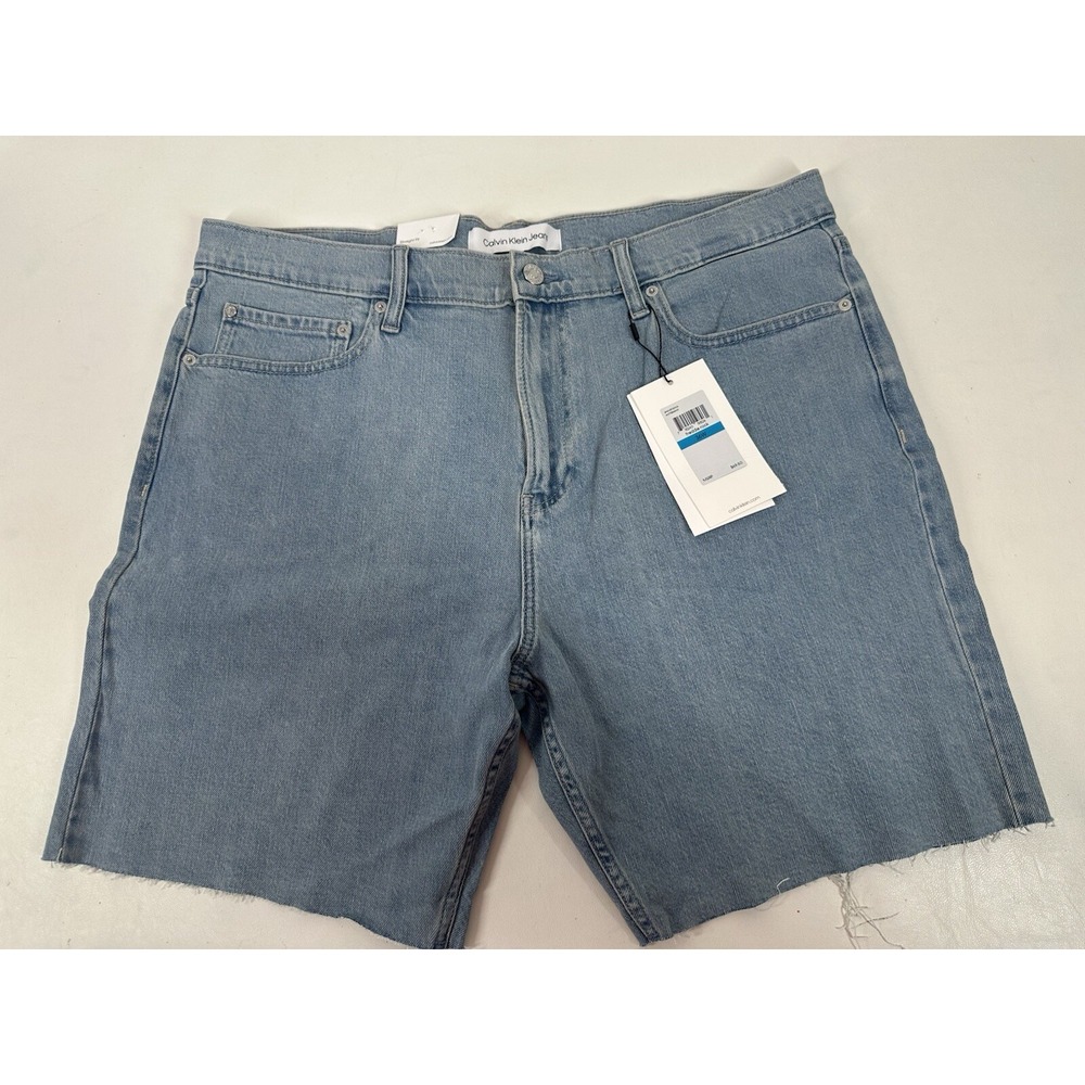 Calvinβ Klein Freddie Rock 36W Stretch Straight Fit Cut Off Shorts NWT